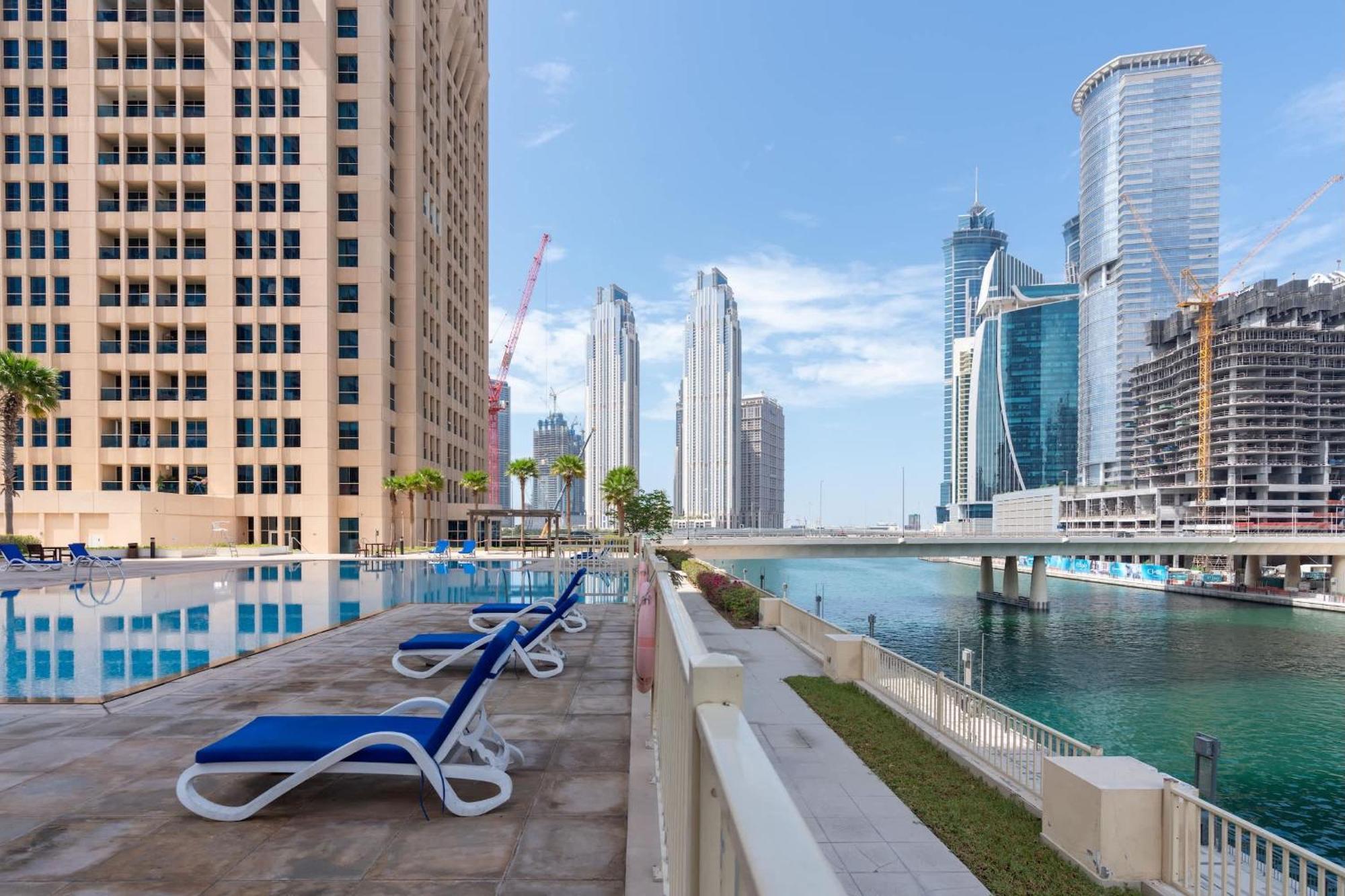 Apartment Bnbnova - 1br - Panoramic Canal & Skyline View Dubai